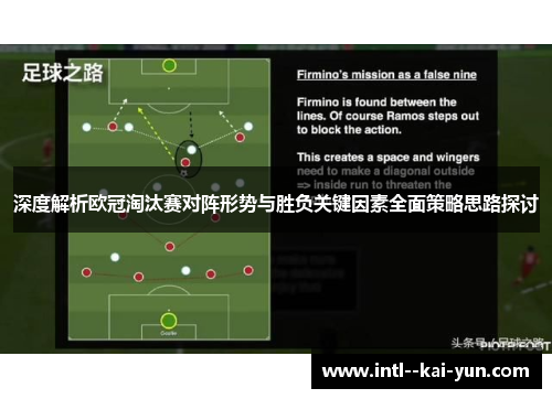 深度解析欧冠淘汰赛对阵形势与胜负关键因素全面策略思路探讨